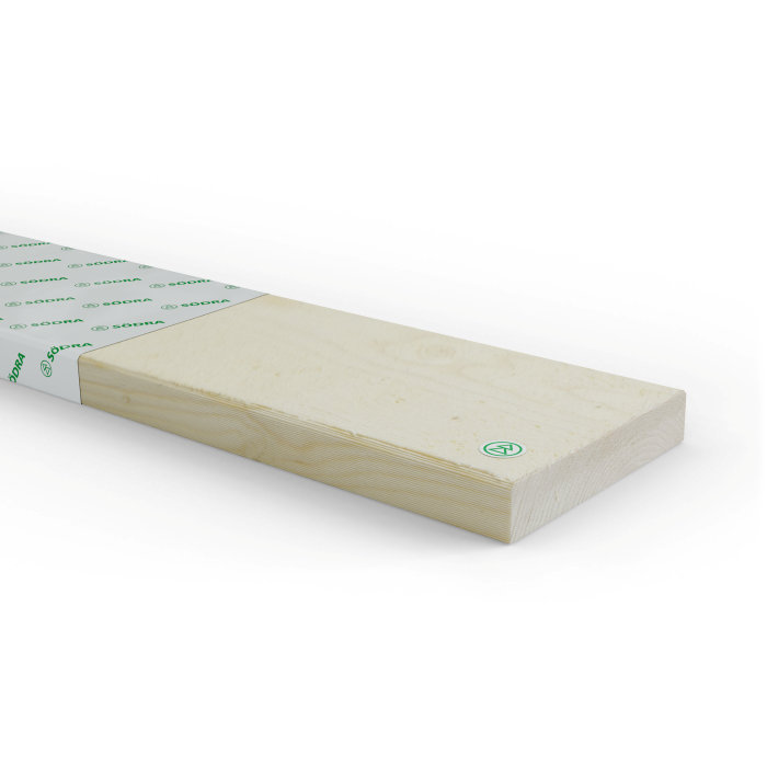 Klädselbräda 22 x 120 mm - 3 m Södra Wood